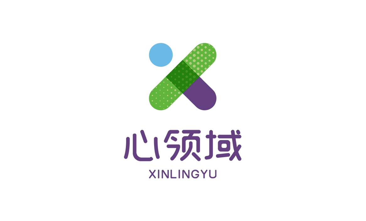 河南心領(lǐng)域教育咨詢有限公司品牌標(biāo)志設(shè)計